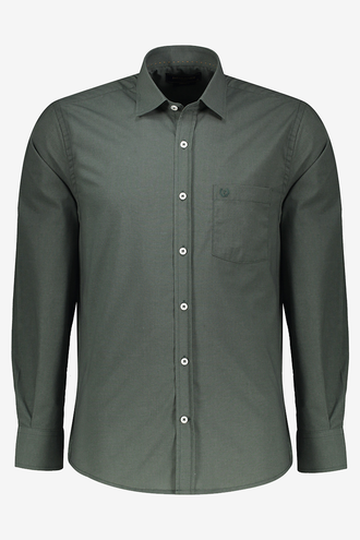 پیراهن یقه برگردان آستین بلند تترون مردانه - 