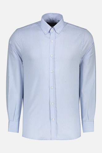 پیراهن آستین بلند رگولار مردانه - 