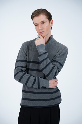 بافت نیم زیپ مردانه - 