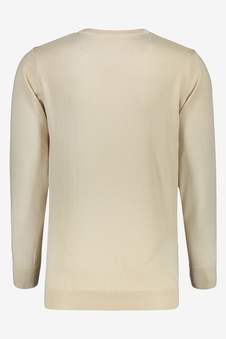 بافت یقه گرد مردانه  - 