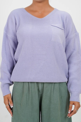 بافت آستین بلند زنانه - 