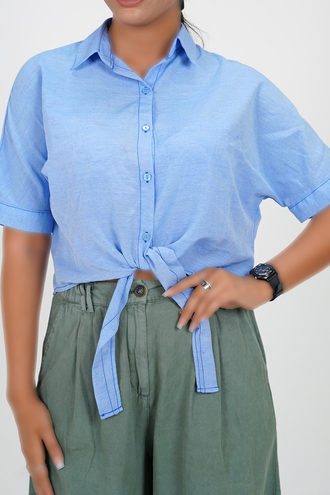 شومیز کراپ زنانه - 