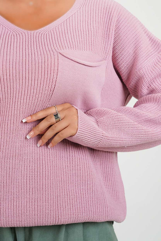 بافت آستین بلند زنانه - 