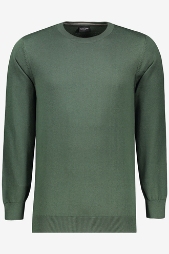 بافت یقه گرد مردانه  - 