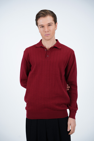 بافت یقه برگردان مردانه   - 