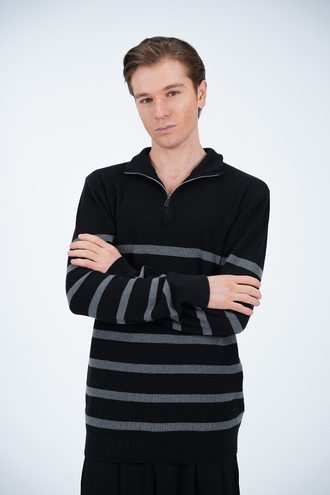 بافت نیم زیپ مردانه - 