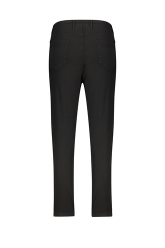 شلوار مام فیت کتان کش زنانه - 