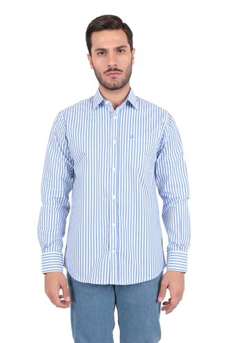 پیراهن آستین بلند مردانه مدل کلاسیک - 