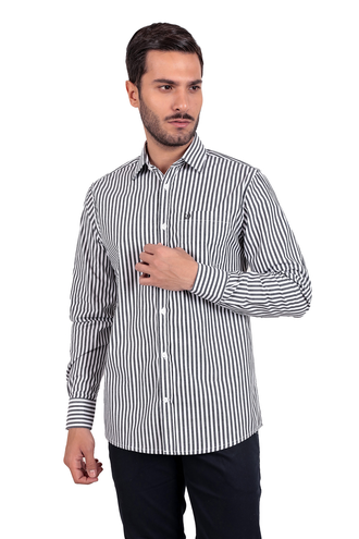 پیراهن آستین بلند مردانه مدل کلاسیک - 