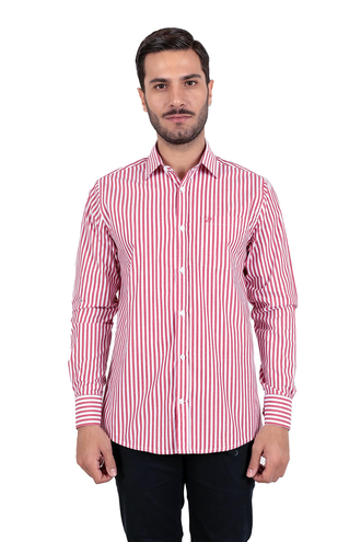 پیراهن آستین بلند مردانه مدل کلاسیک - 