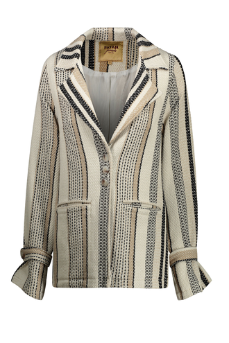 کت یقه انگلیسی زنانه جیب فیلتو - 