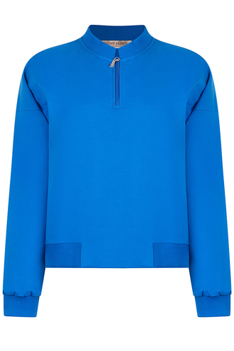 ست سوئیشرت کراپ و شلوار زنانه - 