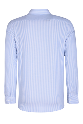 پیراهن آستین بلند رگولار مردانه طرح راه راه - 