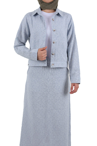 ست کت و دامن زنانه - 