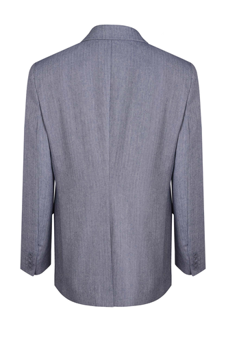 کت تک کتان مردانه مدل یقه انگلیسی - 