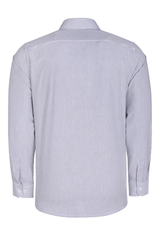 پیراهن آستین بلند رگولار مردانه طرح راه راه - 