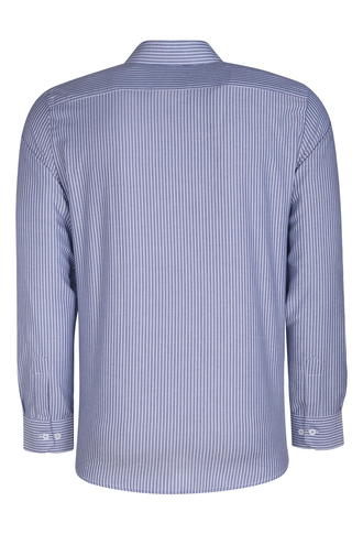 پیراهن آستین بلند رگولار مردانه طرح راه راه - 