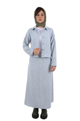 ست کت و دامن زنانه - 