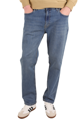 شلوار جین مردانه مدل راسته آبی - 