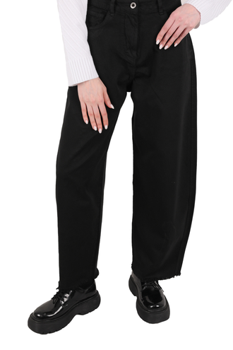 شلوار کارگو نیم بگ زنانه - 