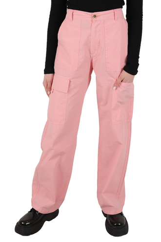 شلوار کارگو نیم بگ زنانه - 