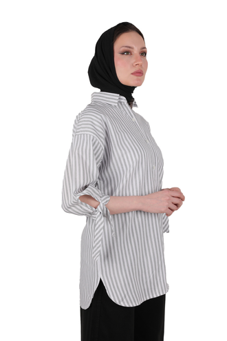 شومیز آستین سه ربع - 