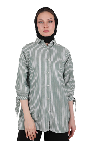 شومیز آستین سه ربع - 