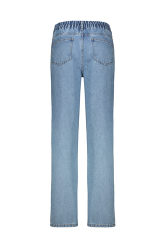 شلوار جین نیم بگ زنانه - 