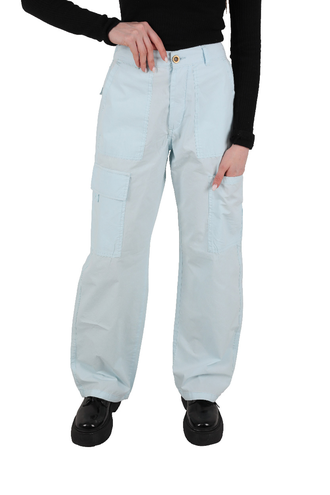 شلوار کارگو نیم بگ زنانه - 