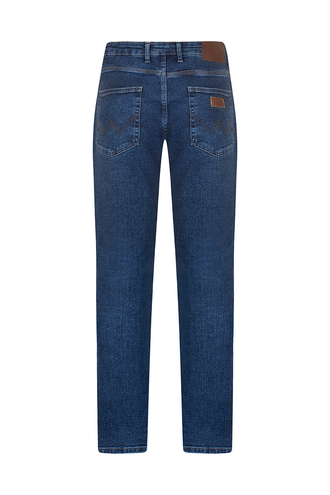 شلوار جین مردانه مدل راسته آبی تیره - 