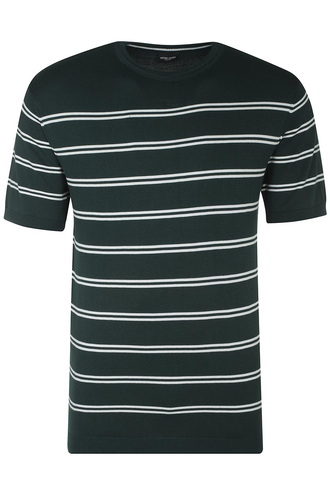 تیشرت بافت یقه گرد مردانه - 