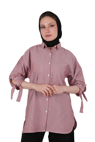 شومیز آستین سه ربع - 