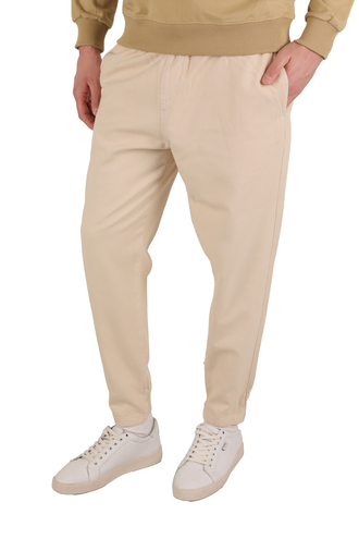 شلوار کتان مردانه مدل کمرکشی - 