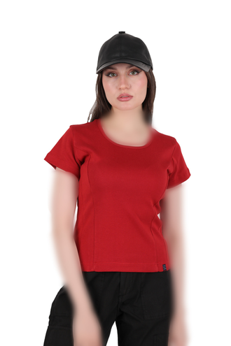 تیشرت آستین کوتاه زنانه مدل فیانگو - 