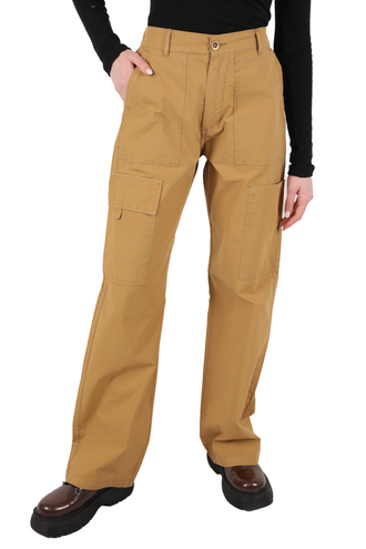 شلوار کارگو نیم بگ زنانه - 