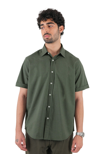 پیراهن آستین کوتاه مردانه مدل کلاسیک - 