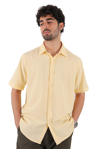پیراهن آستین کوتاه مردانه مدل کلاسیک - 