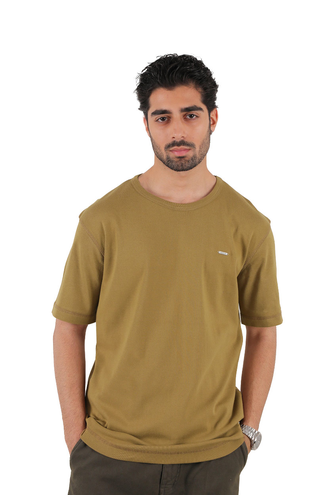 تیشرت آستین کوتاه یقه گرد مردانه - 