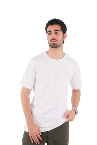 تیشرت آستین کوتاه یقه گرد مردانه - 