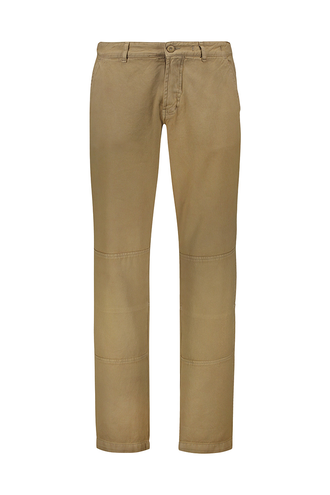 شلوار کتان مردانه کمرکشدار نیم بگ - 