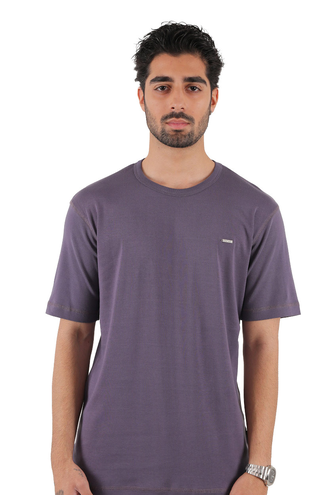 تیشرت آستین کوتاه یقه گرد مردانه - 