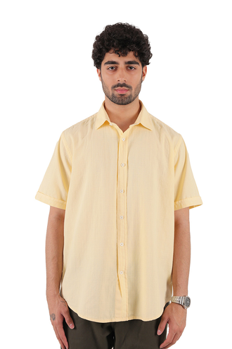 پیراهن آستین کوتاه مردانه مدل کلاسیک - 