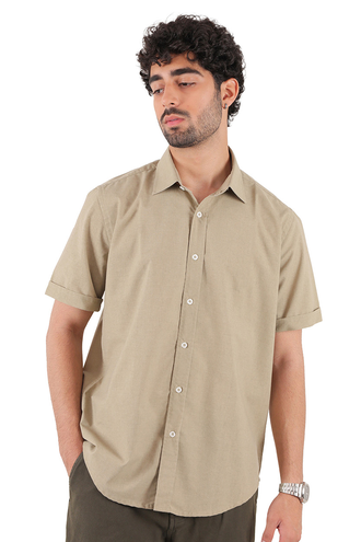 پیراهن آستین کوتاه مردانه مدل کلاسیک - 