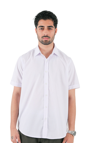 پیراهن آستین کوتاه مردانه مدل کلاسیک - 