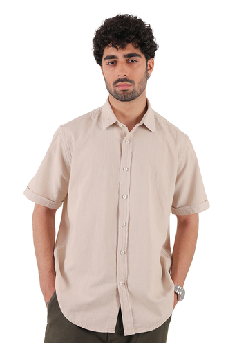 پیراهن آستین کوتاه مردانه مدل کلاسیک - 