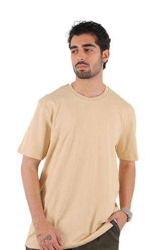 تیشرت آستین کوتاه یقه گرد مردانه - 