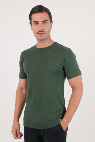 تیشرت آستین کوتاه یقه گرد مردانه - 