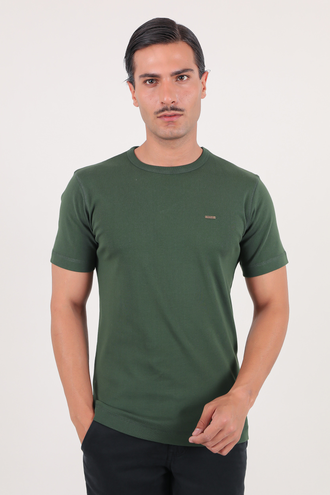 تیشرت آستین کوتاه یقه گرد مردانه - 