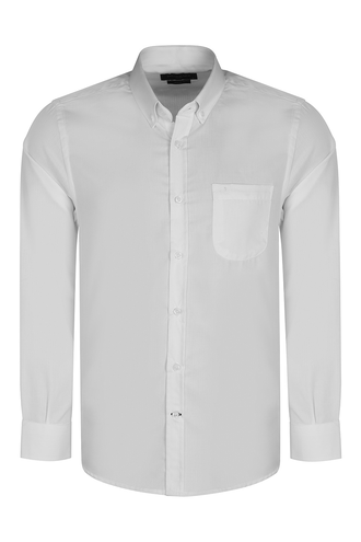 پیراهن آستین بلند مردانه مدل رگولار - 