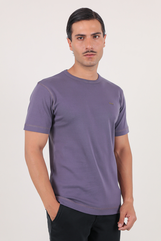 تیشرت آستین کوتاه یقه گرد مردانه - 